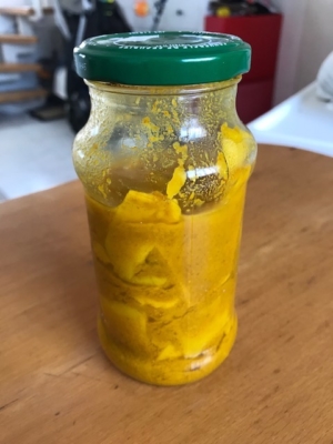 De l’or dans la maison : le pot d’Amba (photo : KHC).