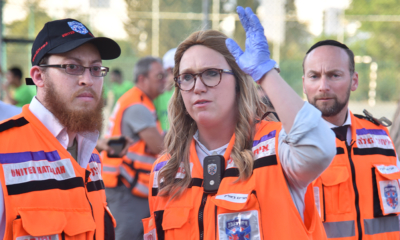 Miriam Ballin et son équipe en pleine action (photo : Presse United Hatzalah).