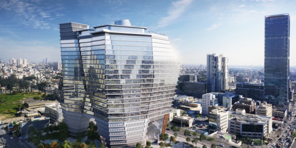 L’immeuble ToHA à Tel-Aviv (photo : site Internet de Ron Arad Associates)