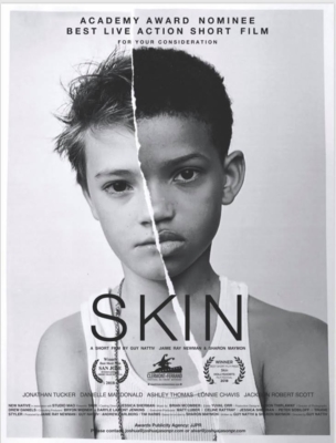 Affiche officielle de SKIN (photo : presse)   