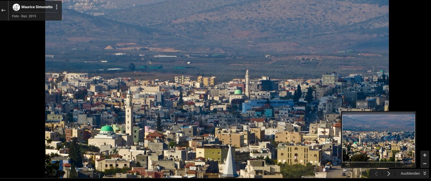 Vue sur Googlemaps d’Arraba (photo : capture d’écran).