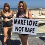 L’amour, pas le viol. Les femmes luttent pour leur droit à n’être ni violées, ni harcelées (photo : Twitter