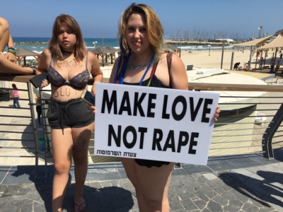 L’amour, pas le viol. Les femmes luttent pour leur droit à n’être ni violées, ni harcelées (photo : Twitter