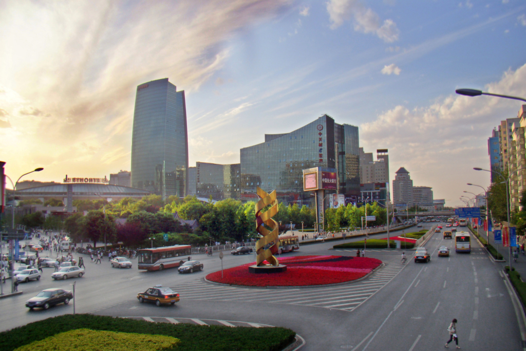 Le parc Z à Beijing va ouvrir sous peu son premier bureau de liaison à Tel-Aviv (photo : Charlie Fong/Wikimedia)