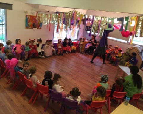 Jardin d’enfants privé à Tel-Aviv (photo : KHC)  