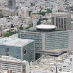 Hôpital I’hilov de Tel-Aviv, également appelé centre médical Sourasky (photo : Gellerj, Wikimedia Commons)