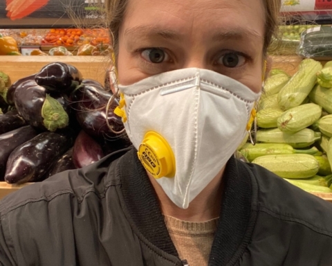 Achats au supermarché à l’heure du coronavirus (photo : KHC)