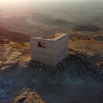 L’observatoire Landroom de Mitzpe Ramon (photo : GITAI ARCHITECTS).