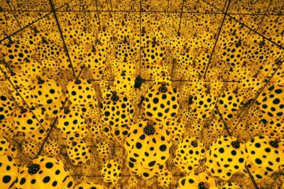 Les installations géantes sont l’une des spécialités de Yayoi Kusama (photo : Musée d’art deTel-Aviv) 